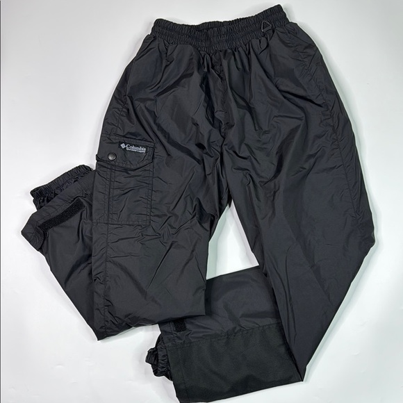 Vintage Columbia Black Ski Pants Size Large Women's - Picture 1 of 12